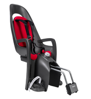 Caress child seat for frame tube - gray/red 