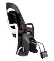 Caress child seat for frame tube - gray/white/black 