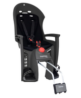Siesta Kindersitz für Rahmenrohr - grau/schwarz
