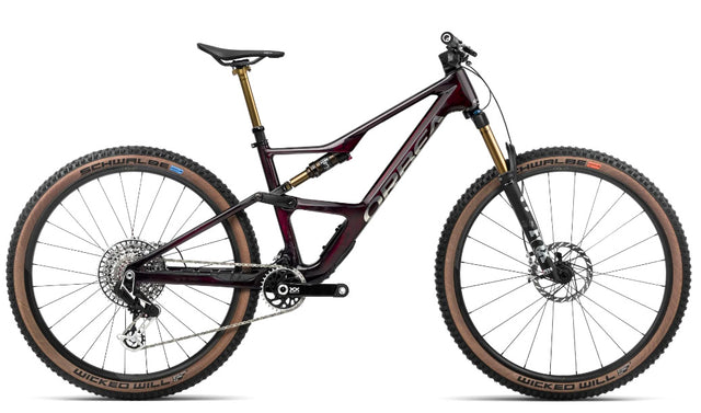 OCCAM SL M-LTD - Wine Red Carbon View - Titan (Gloss)
