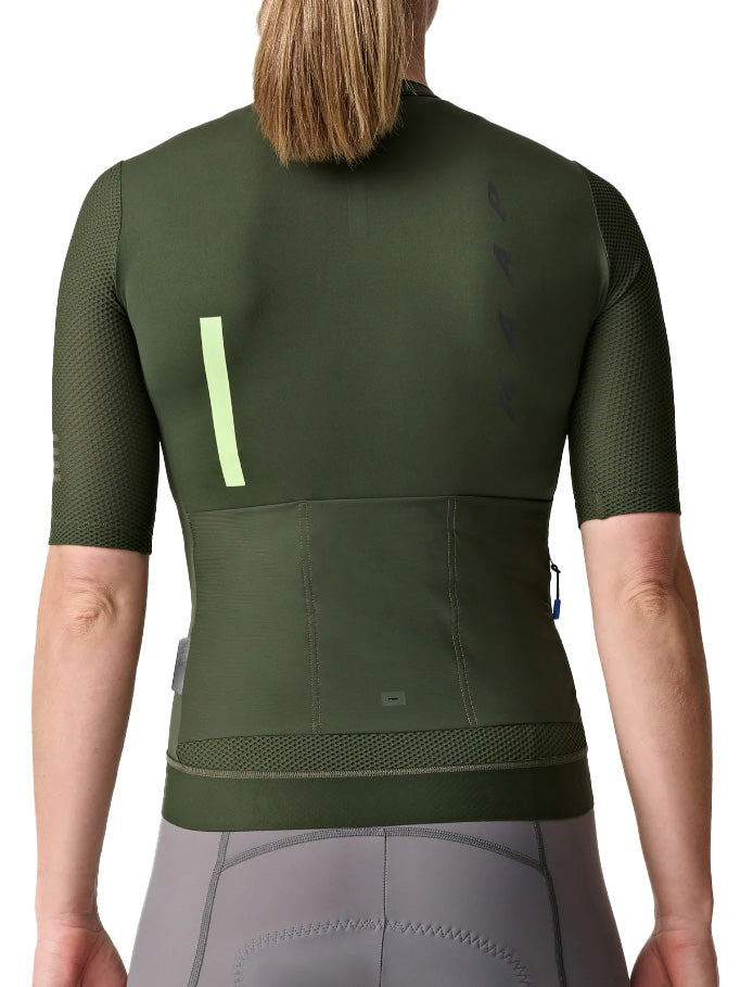Women's Evade Pro Base Jersey 2.0 - Bronze  Green