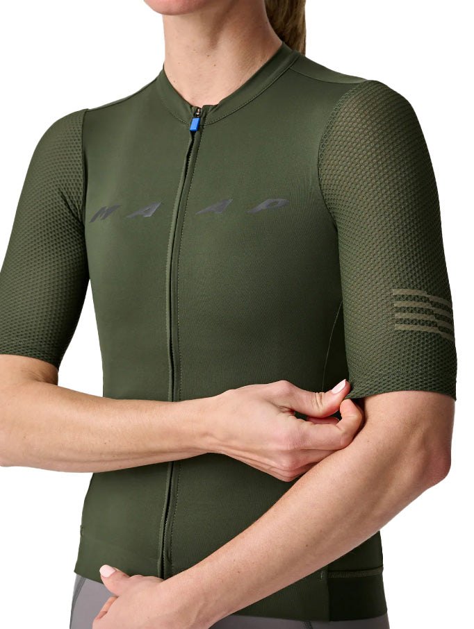 Women's Evade Pro Base Jersey 2.0 - Bronze  Green