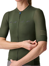 Women's Evade Pro Base Jersey 2.0 - Bronze  Green