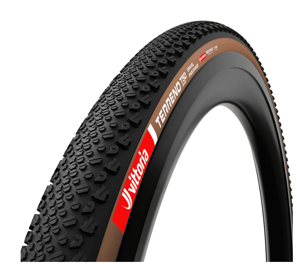 Terreno T50 Mixed Gravel Endurance, Faltreifen TLR - schwarz/braun