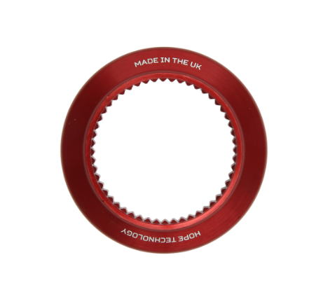 Center Lock to 6 Bolt Adapter - Red