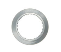 Center Lock to 6 Bolt Adapter - Silver