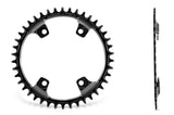 Shimano GRX Kettenblatt, Offset 0.5mm, rund - schwarz