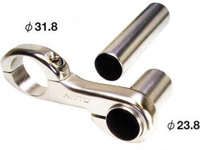 Lamp Holder 31.6 mm - silver