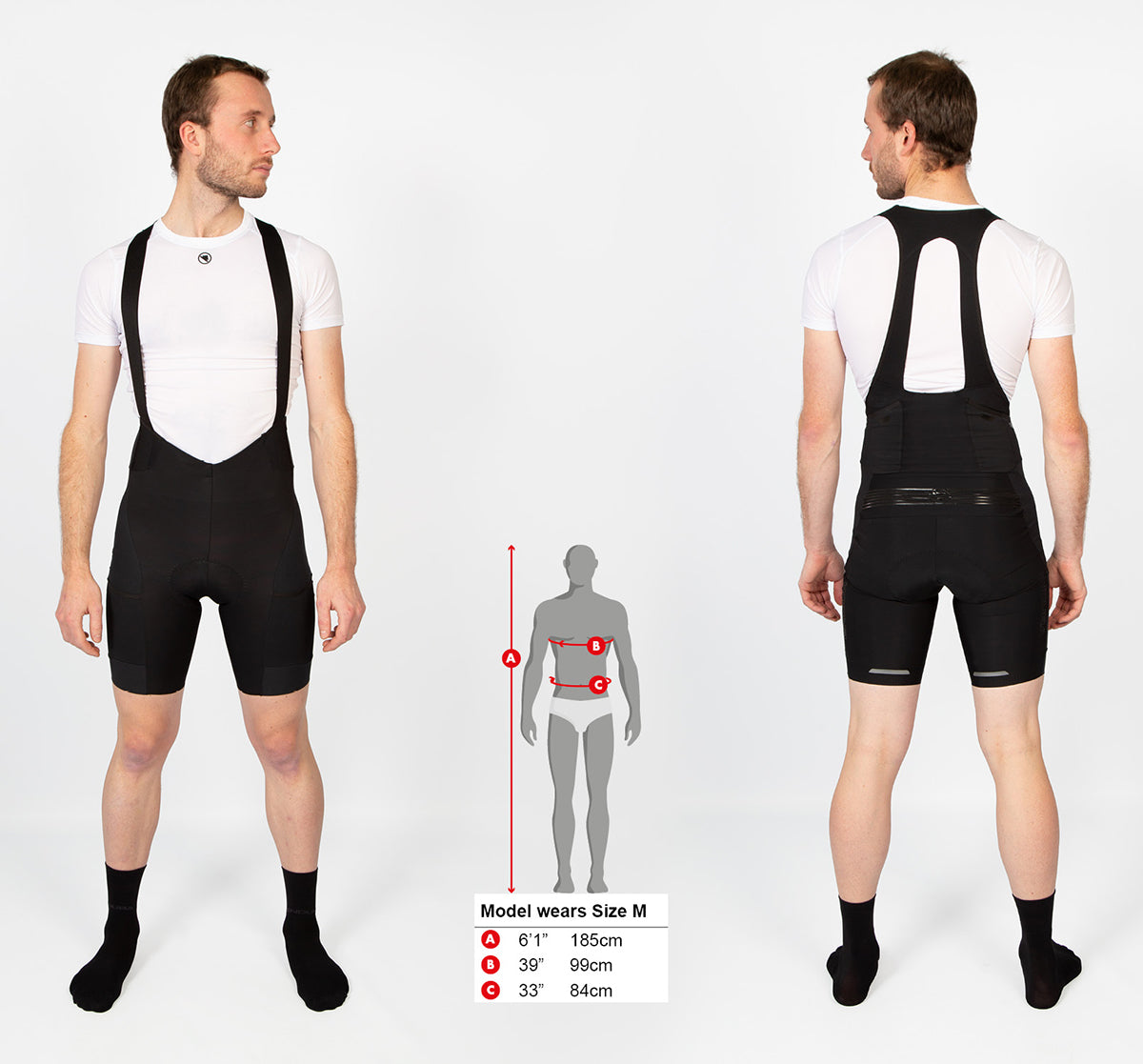 GV500 Reiver Bibshort - Schwarz
