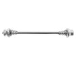 Innensechskant Spannachse VR-100mm-silber