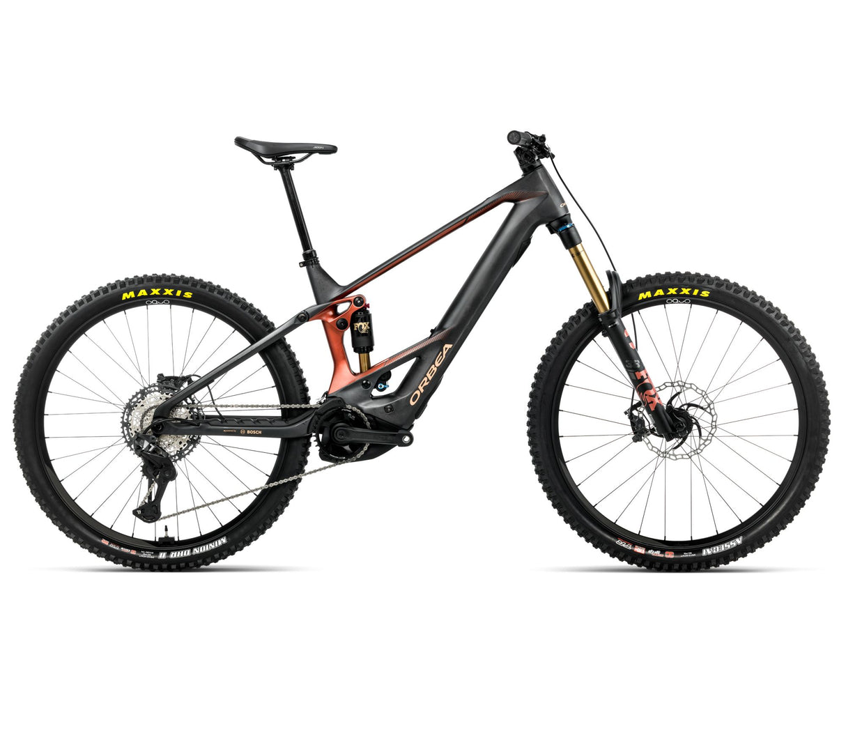 WILD M-TEAM, 750 Wh - Diamond Carbon View (Matt)/Mars Red (Gloss)