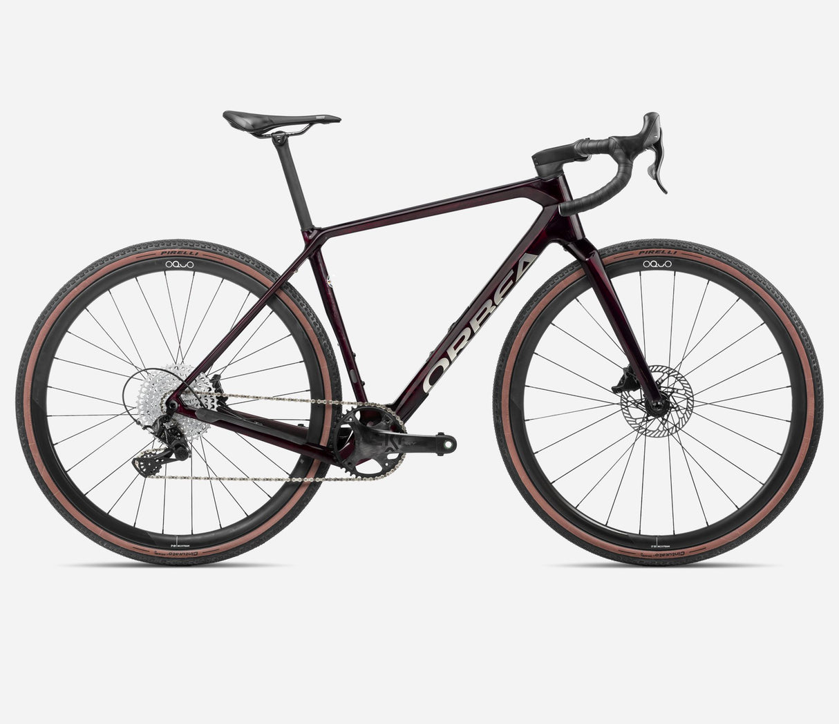 TERRA M22TEAM 1X - Wine Red Carbon View