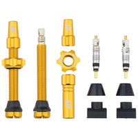 Tubeless Valve Stem Ventile, Presta - gold
