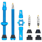 Tubeless Valve Stem Ventile, Presta - blue