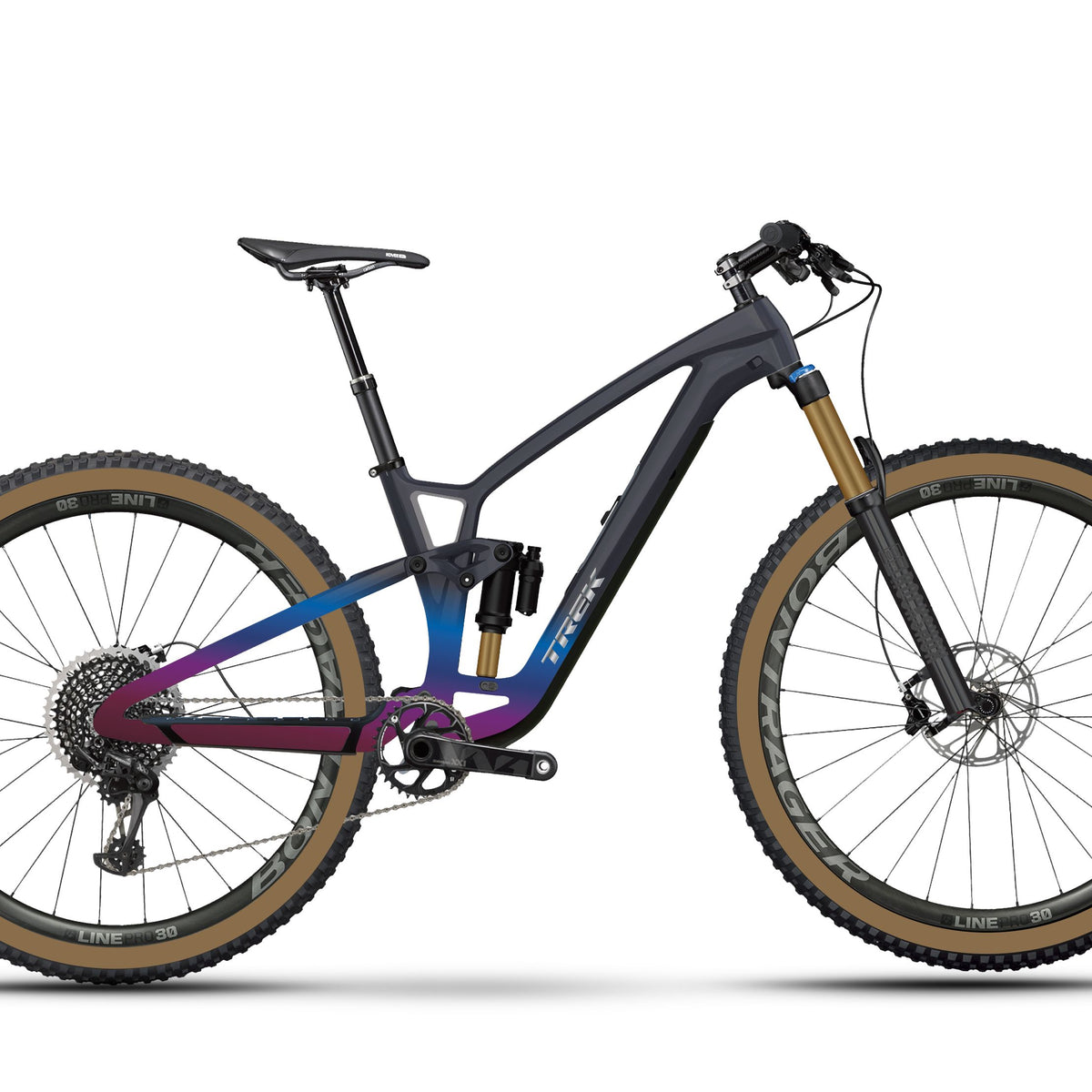 Fuel EX 9.8 XT Gen 6 - Deep Smoke/Purple Phaze