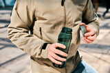 TWIST SET + bottle 700 life - clear dark green
