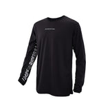 Tech Men Jersey Longsleeve - Stealth Black