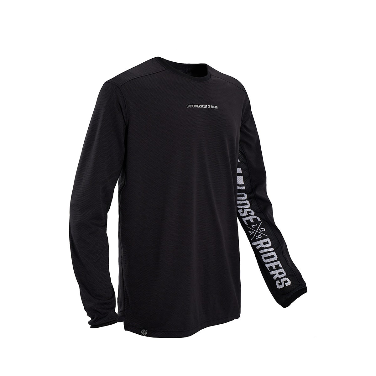 Tech Men Jersey Longsleeve - Stealth Black