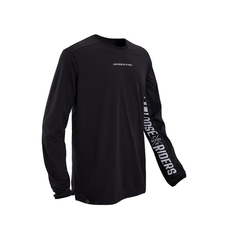 Tech Men Jersey Longsleeve - Stealth Black