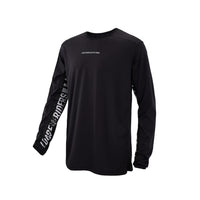 Tech Men Jersey Longsleeve - Stealth Black