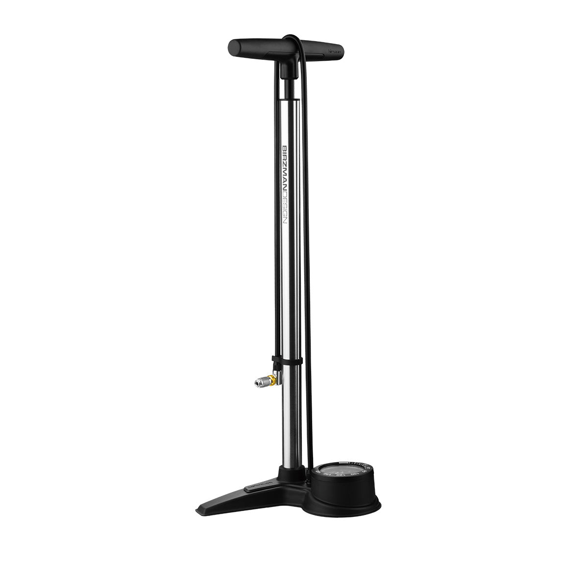 Birzman Fahrradpumpe The Pump mit Helix II Pumpenkopf