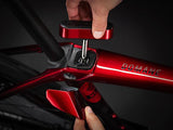 Domane SLR 9 eTap Gen 4 Metallic Red Smoke to Red Carbon Smoke