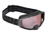 Trigger Goggle Mirror (Low Profile) - Black/Mirror Soft Pink