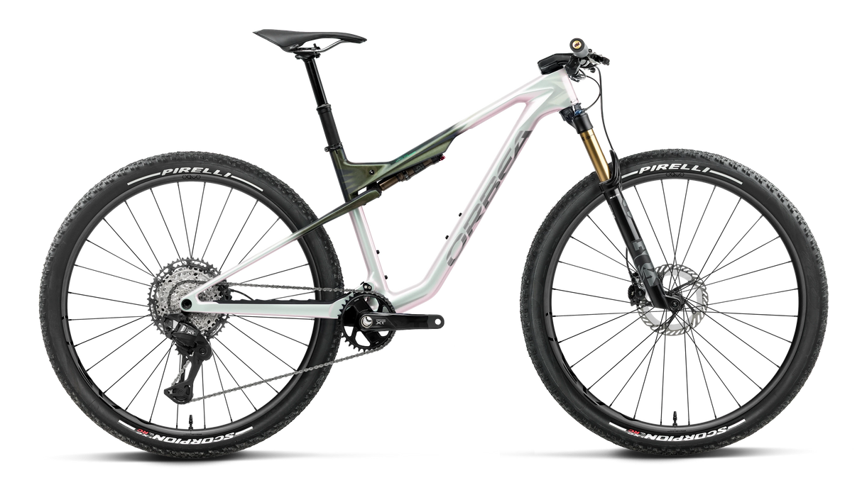 OIZ M-Pro - Iris White/Seaweed Carbon View (Gloss)