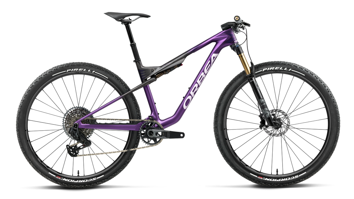 OIZ M-Team - Royal Plum/Diamond Black Carbon View (Matt)