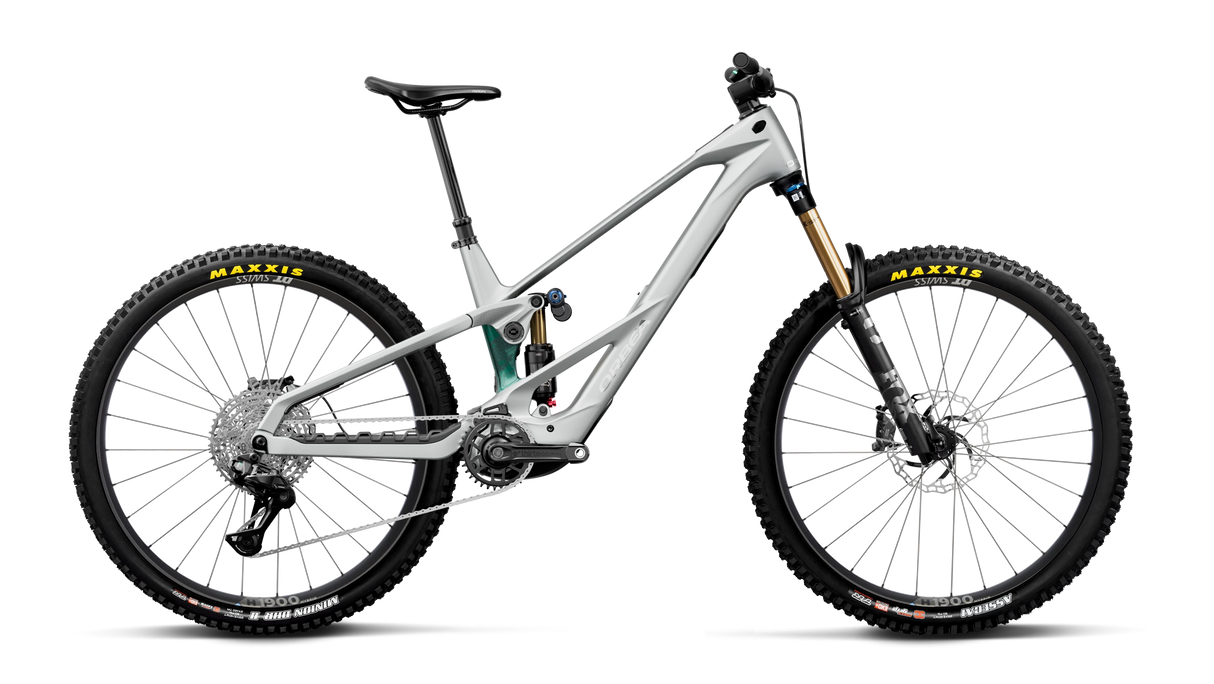 Wild LT M10 - Smooth Silver (Matt)/Escape Green Carbon View (Gloss)