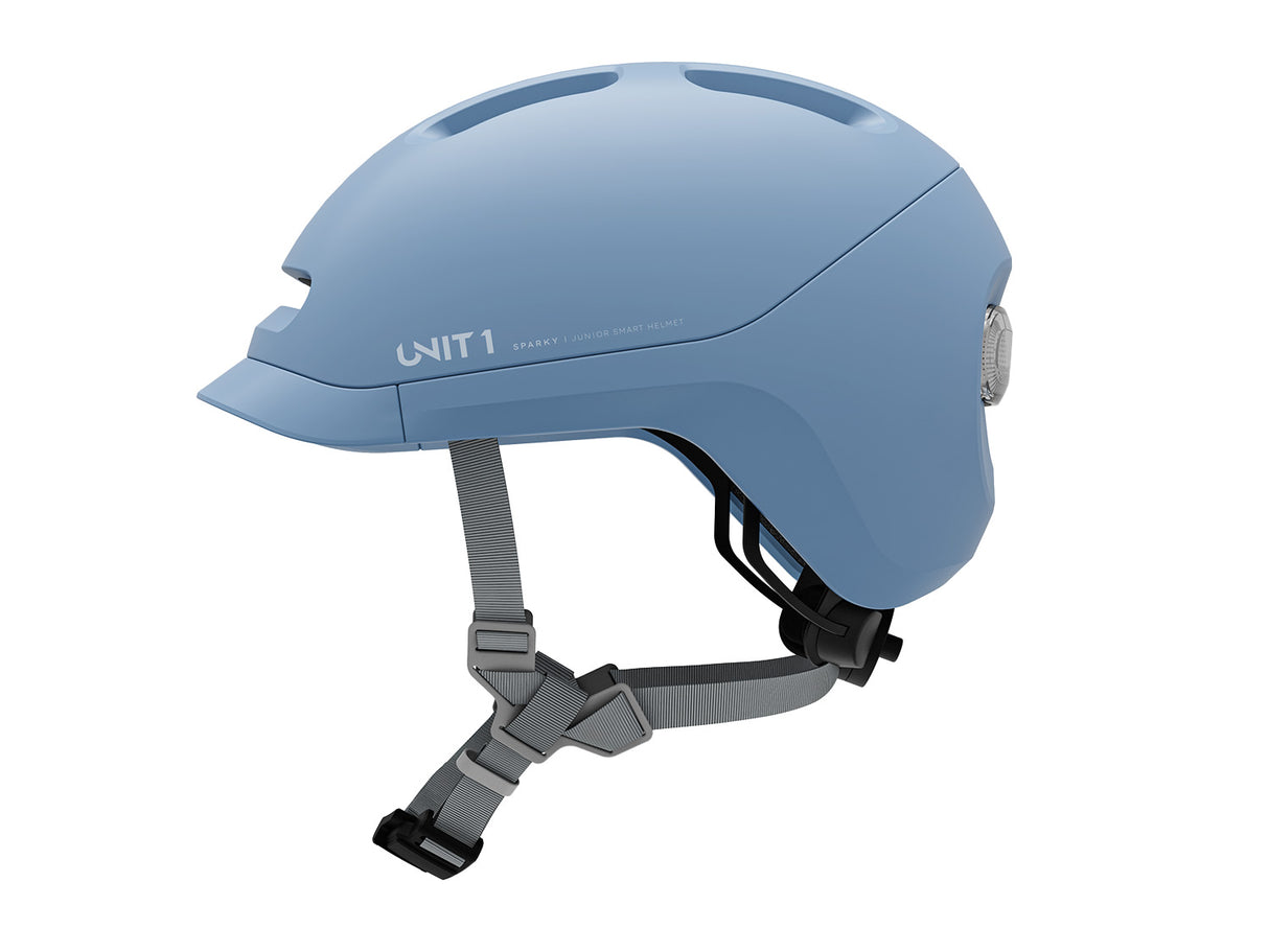 SPARKY Smart Helmet - powder blue