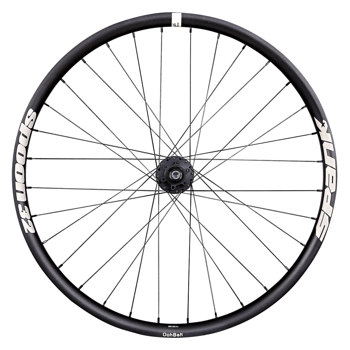 Spoon32 Laufrad 135 - 27,5'' Rear - Schwarz