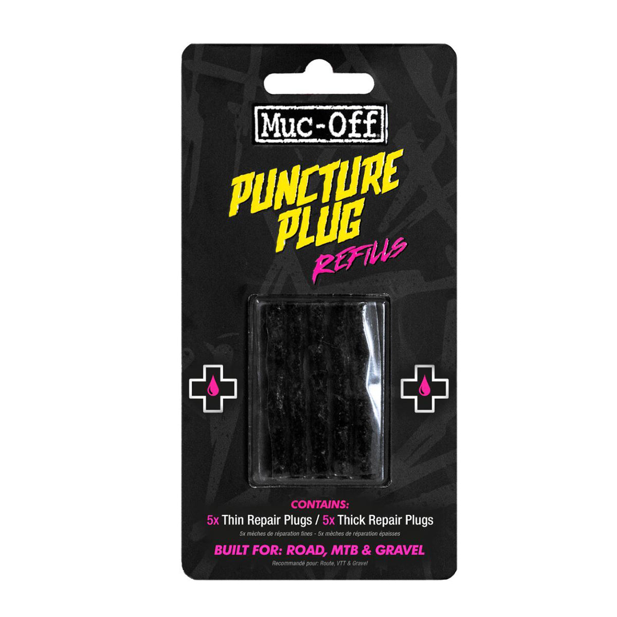 Muc-Off Tubeless Patch Kit &ndash; Ricarica Tappi Per Foratura &ndash; Modello 20132