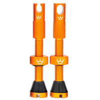 Chris King MK2 Tubeless Ventil - Orange
