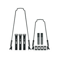 Strut set for VeloFlexx 55 mudguard - Black 