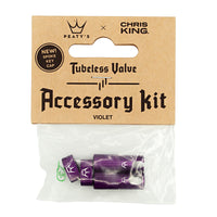 Set di accessori per valvole - viola