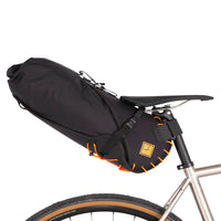 Borsa da sella con borsa a secco - 14 L - arancione