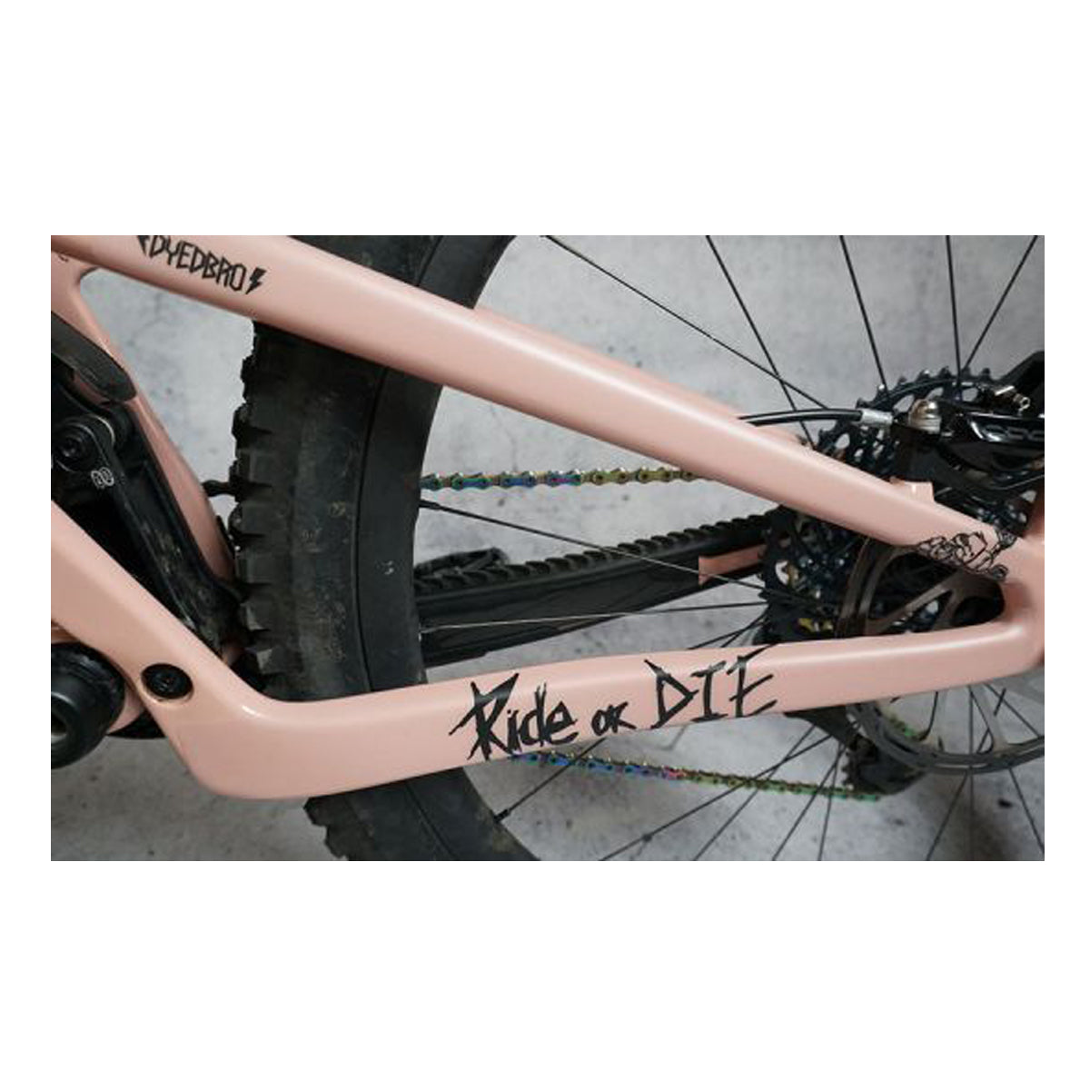 Rahmenschutz Kit - Ride or Die Black