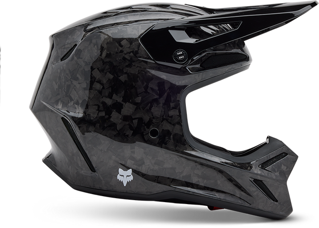 V3 RS Carbon Solid Helmet - Black