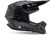 V3 RS Carbon Solid Helmet - Black 