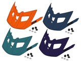Visor + Pins Trail EVO - Raisin XS