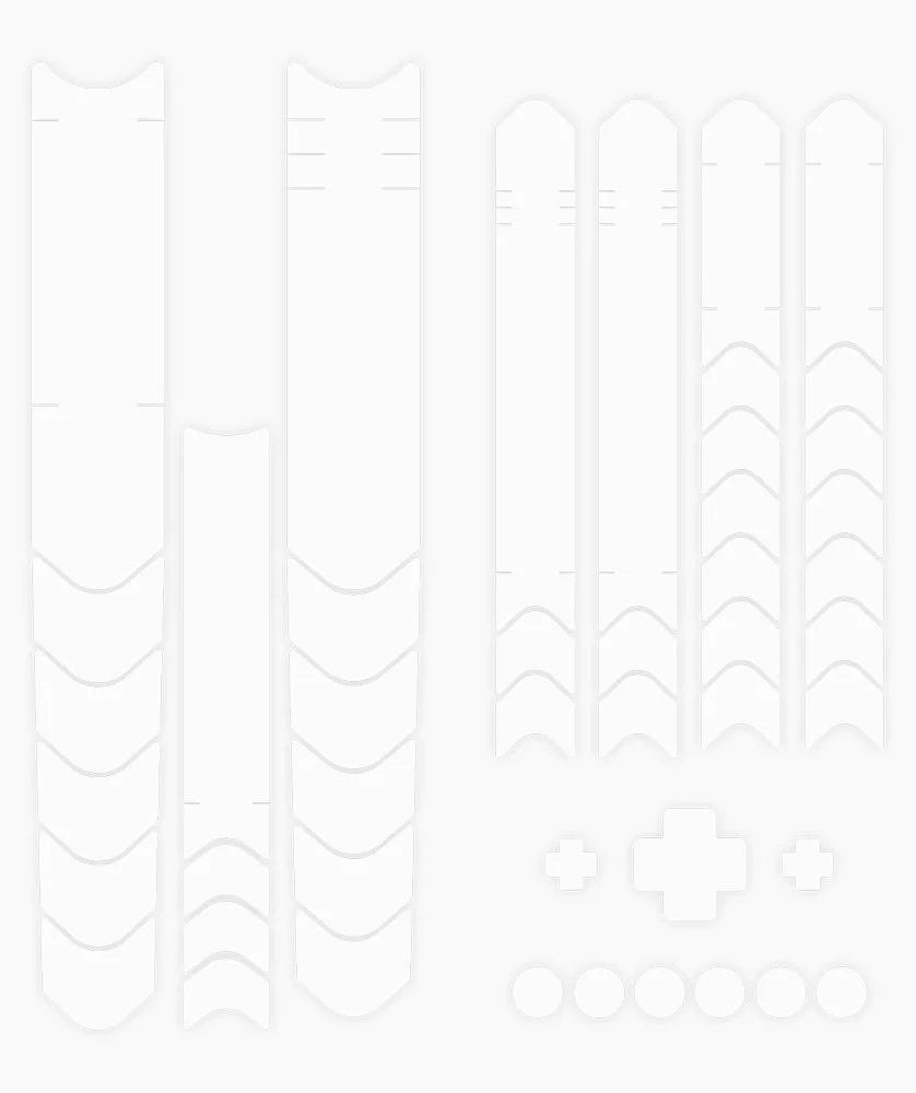 Rahmenschutz Kit DH/ENDURO/TRAIL - Clear Gloss