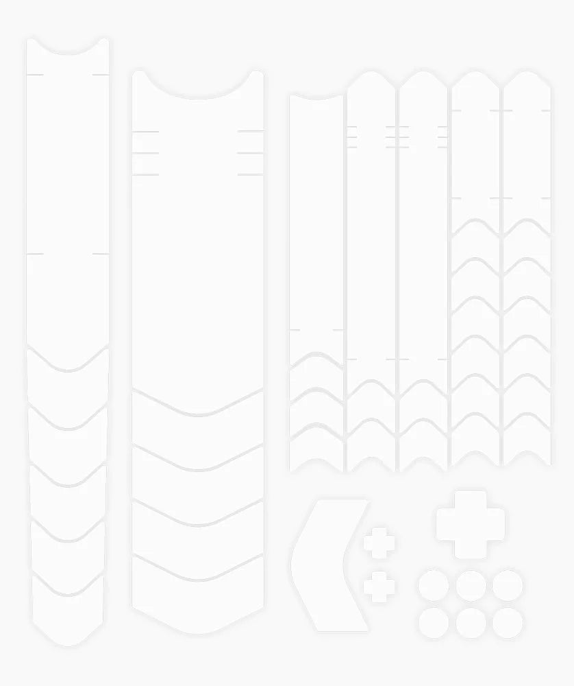 Rahmenschutz Kit E-MTB - Clear Gloss