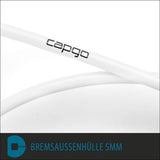 Bremsaussenhülle 3m BL - Weiß