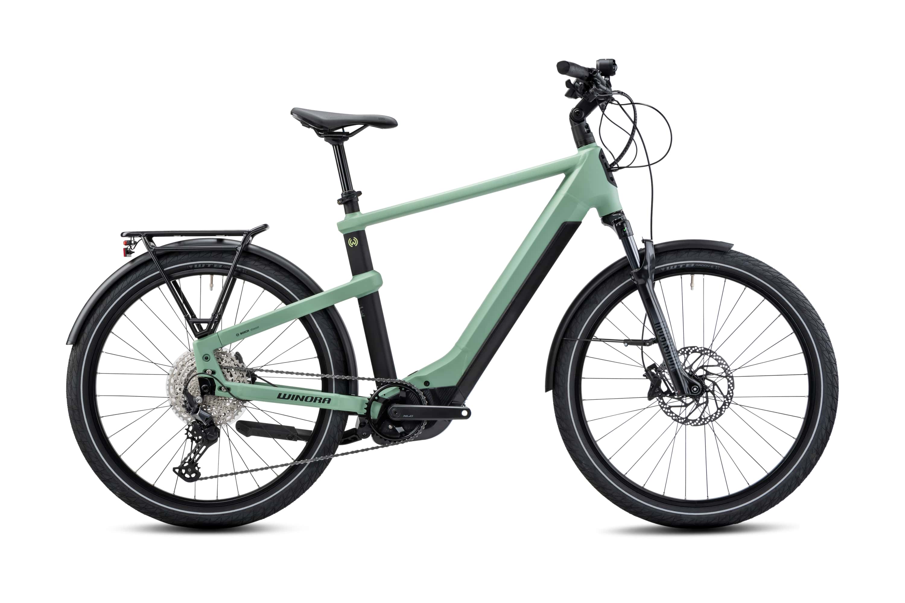 Winora E-Trekking Bike Yakun 12 High - Defender matt 50 cm