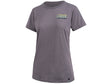 Womens Arch organic tee - Dirty Purple