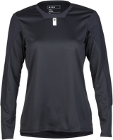 Women's Defend Long Sleeve Jersey - Black