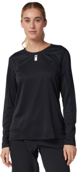 Women's Defend Long Sleeve Jersey - Black