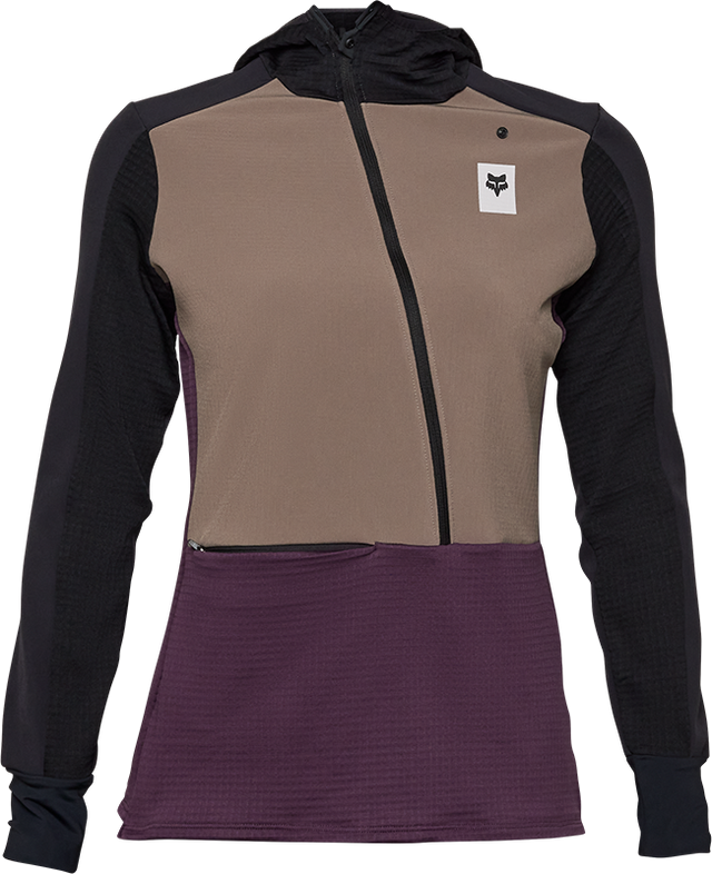 Women's Defend Thermal Hoodie - Ash