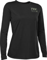 Womens Ranger Dr Long Sleeve Jersey - black 
